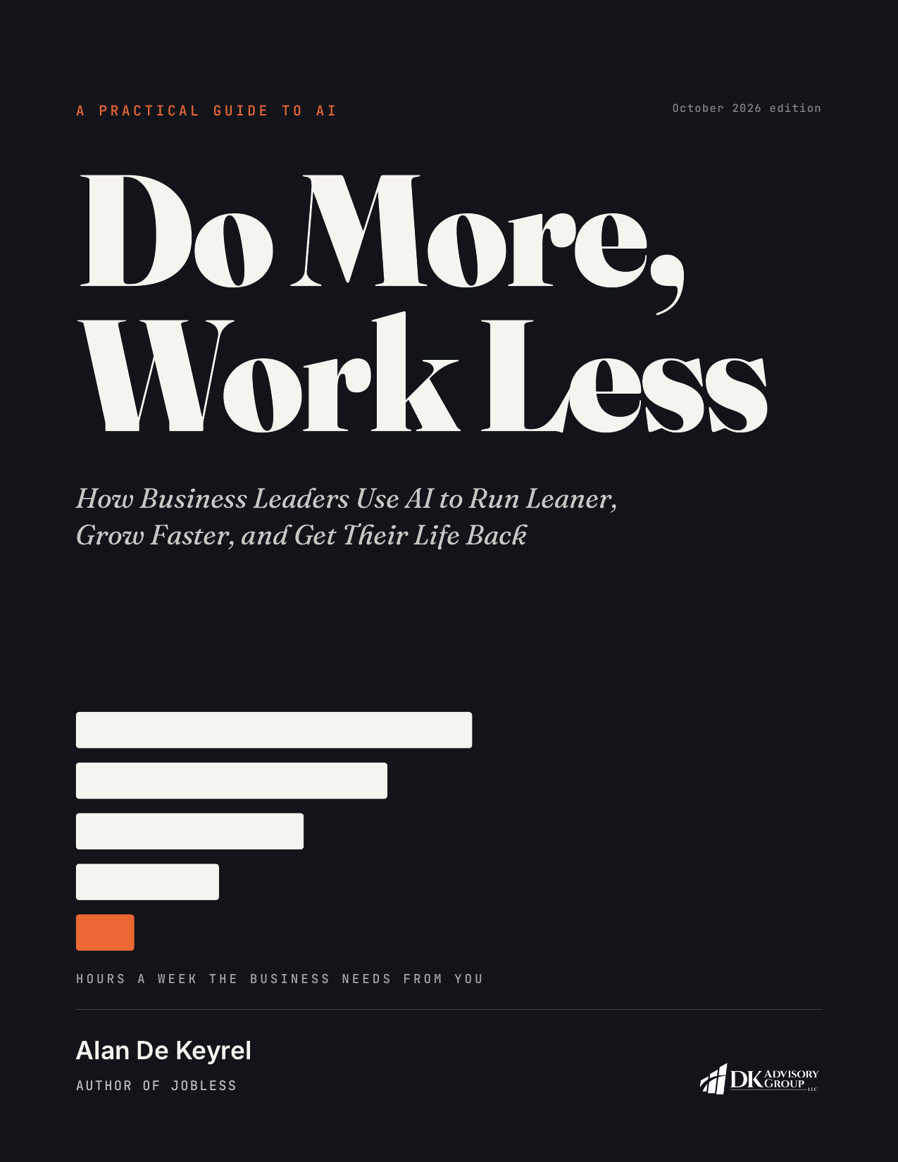 Do More, Work Less book cover